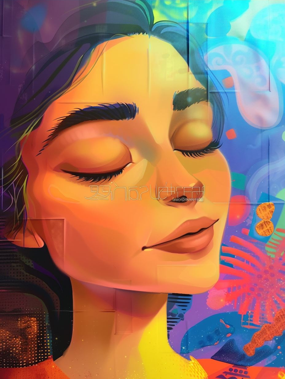 Vibrant Dreamy Portrait Studies - Image 3