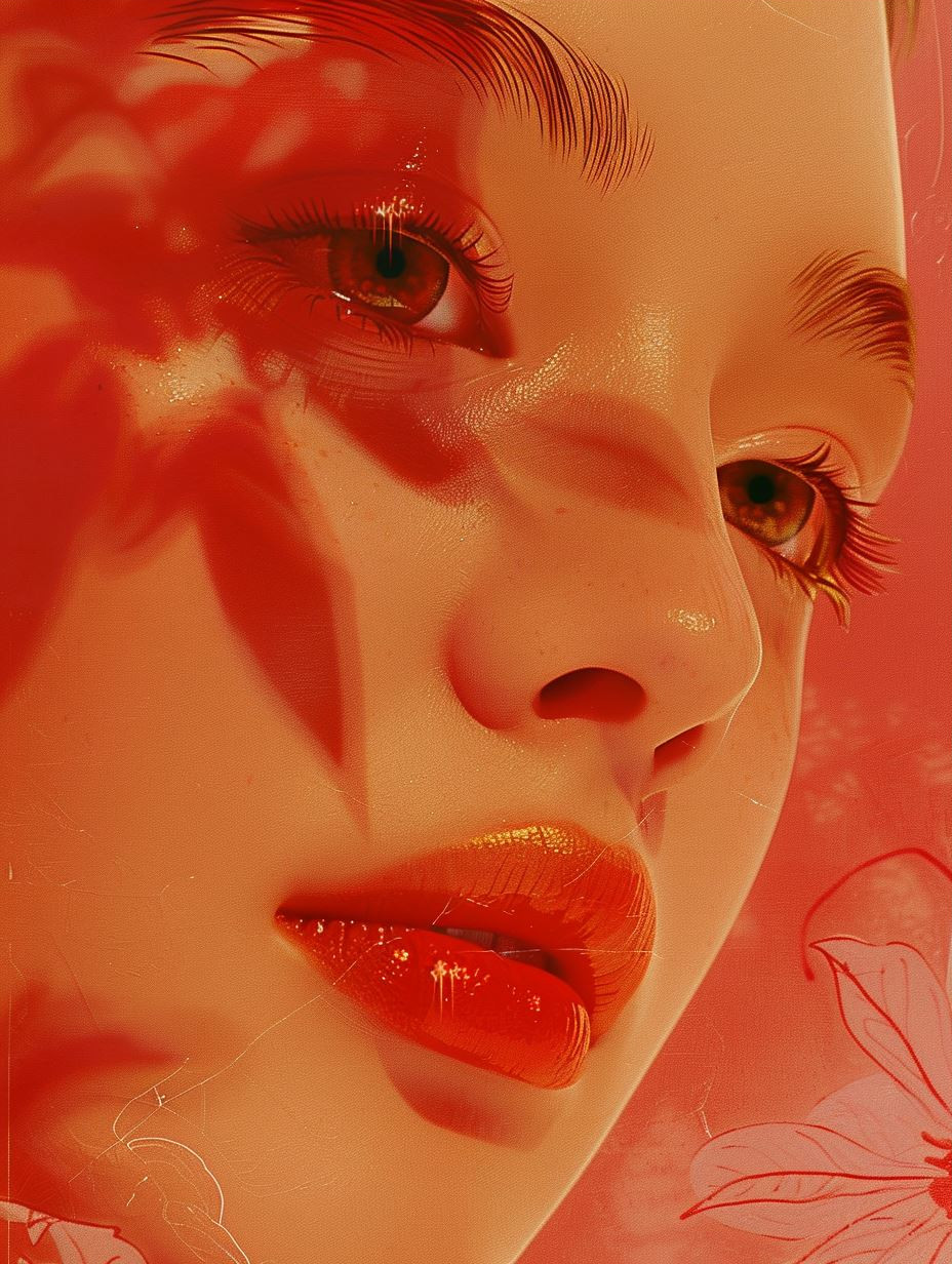 Crimson Velvet Glow - Image 3
