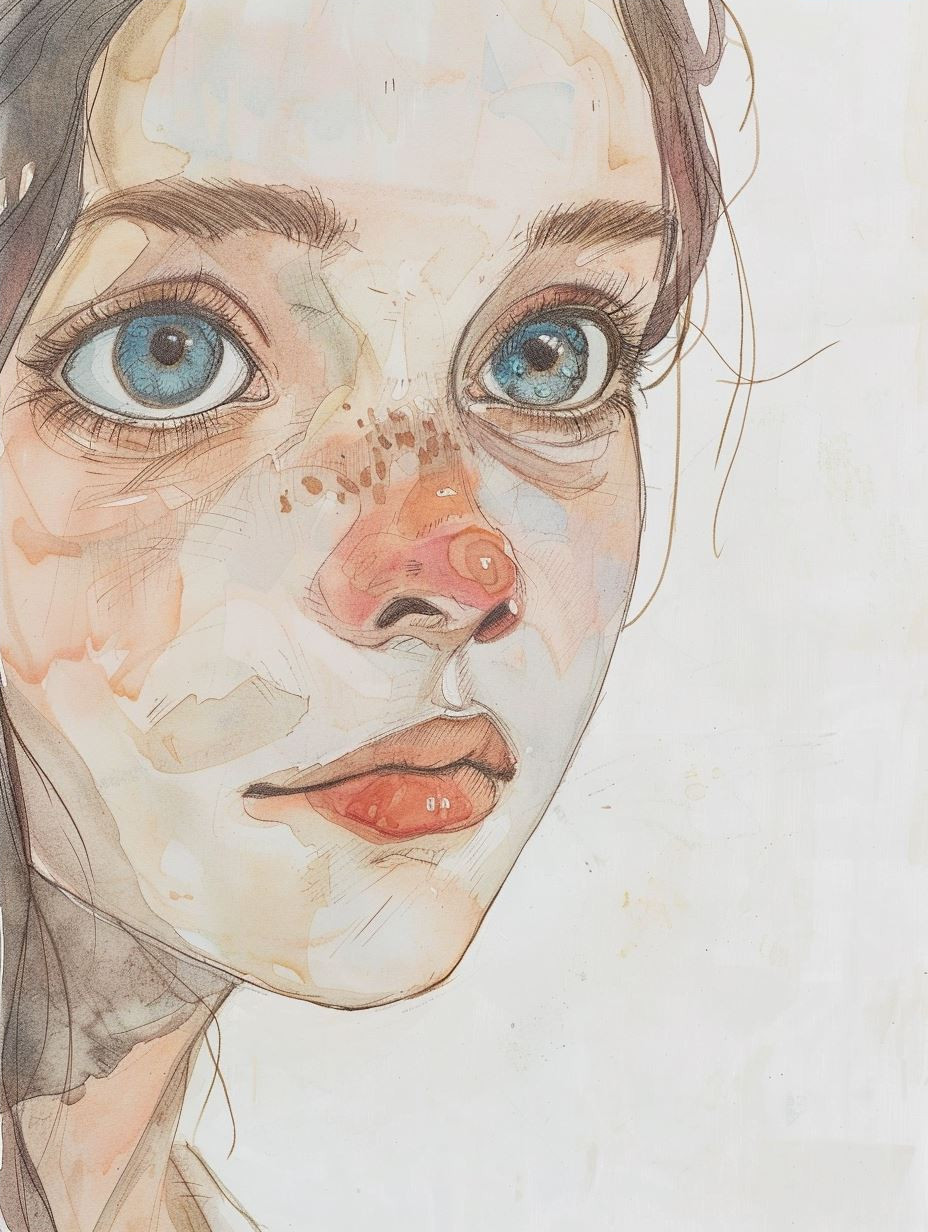Ethereal Portraits in Watercolor - Image 4