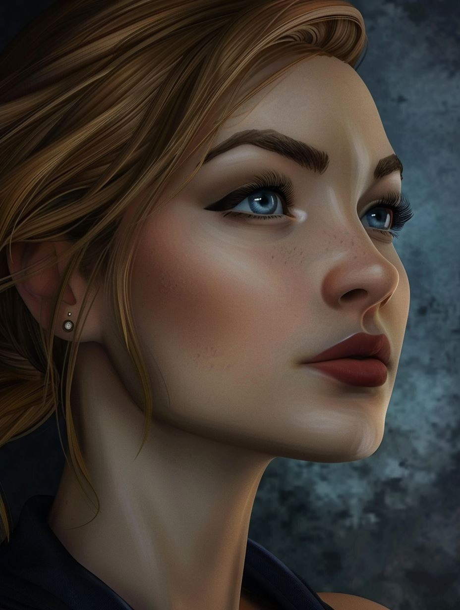 Diverse Digital Portraits of Ethereal Women - Image 4