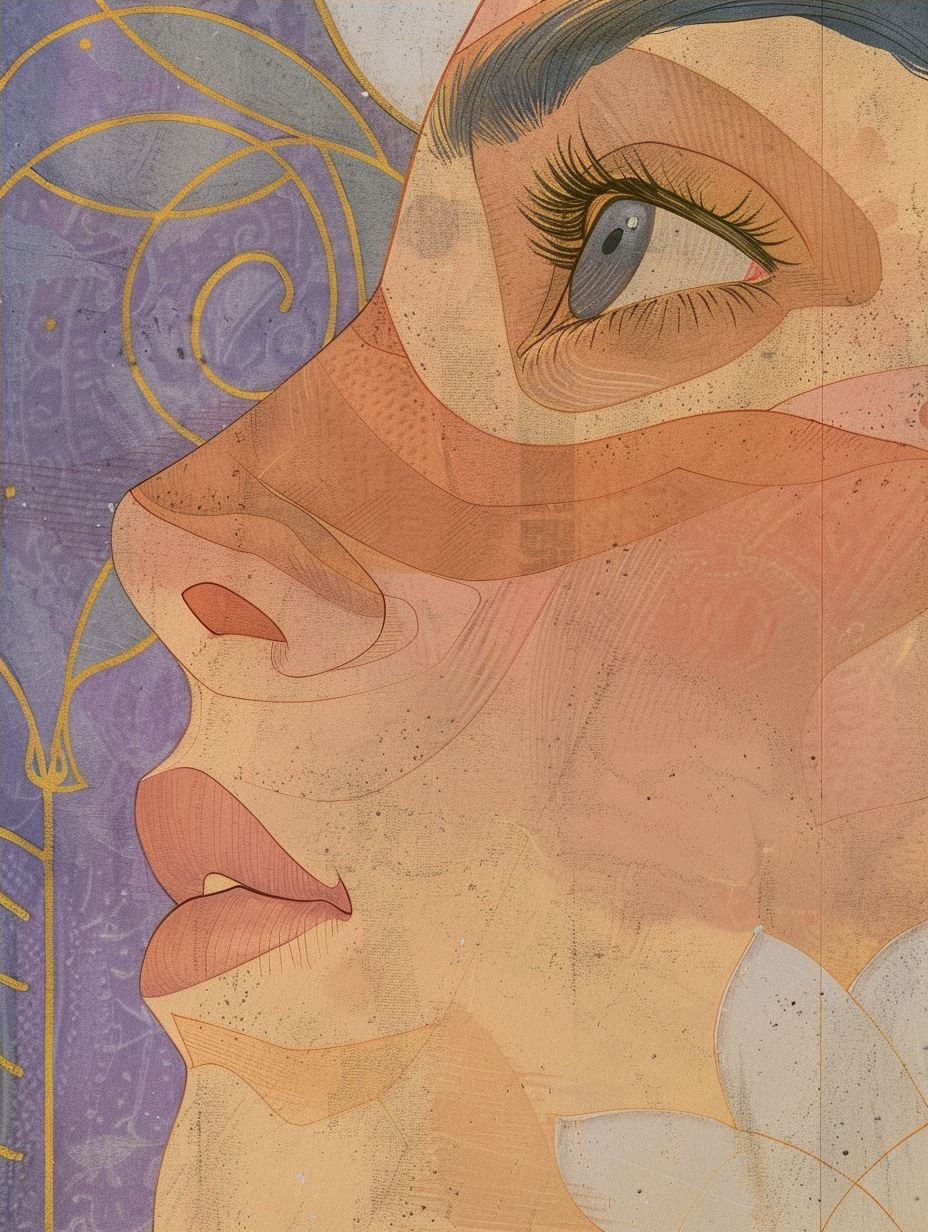Ethereal Visions of Golden Grace - Image 4