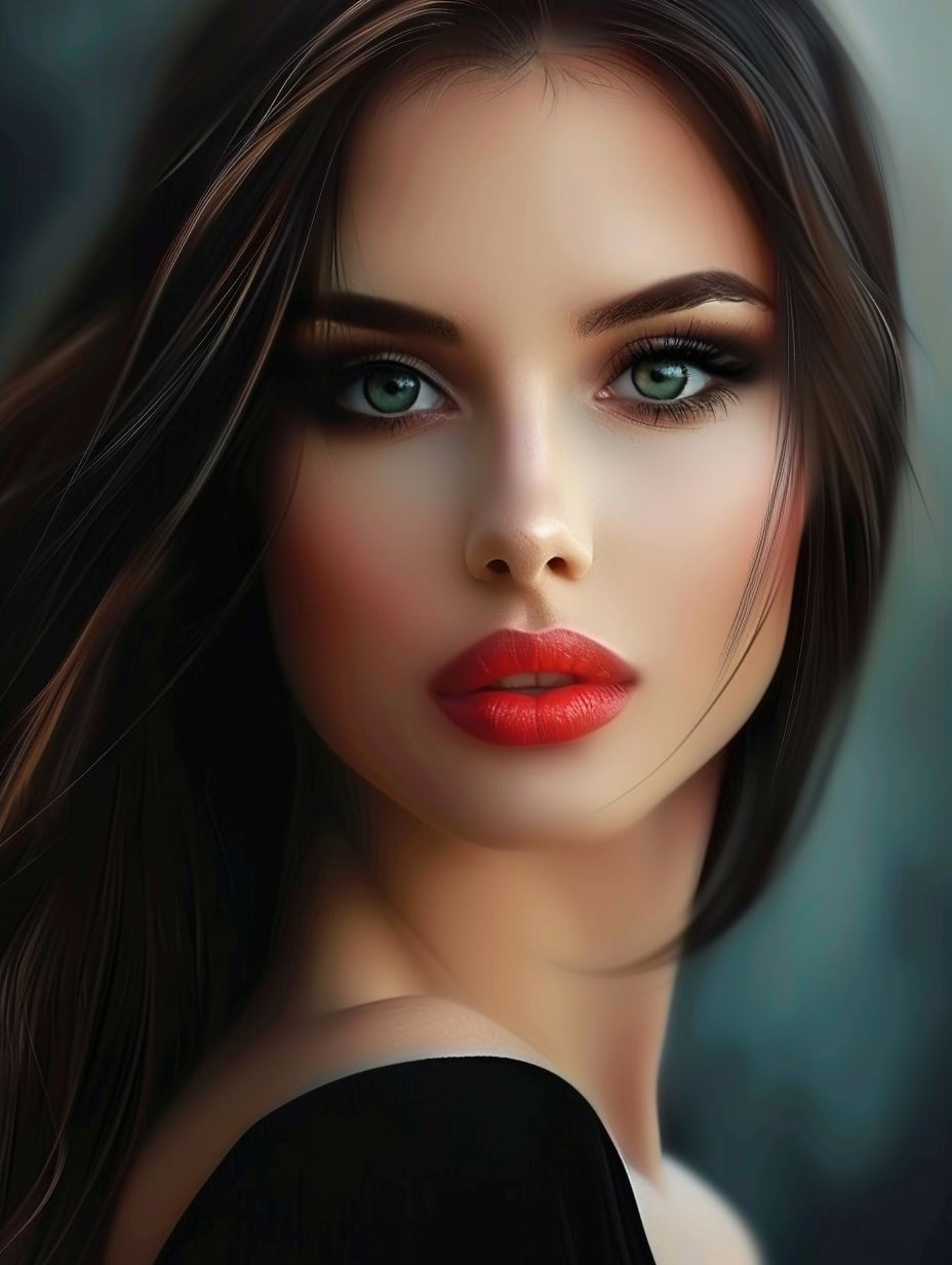 Ethereal Glow Portrait Study - Image 4