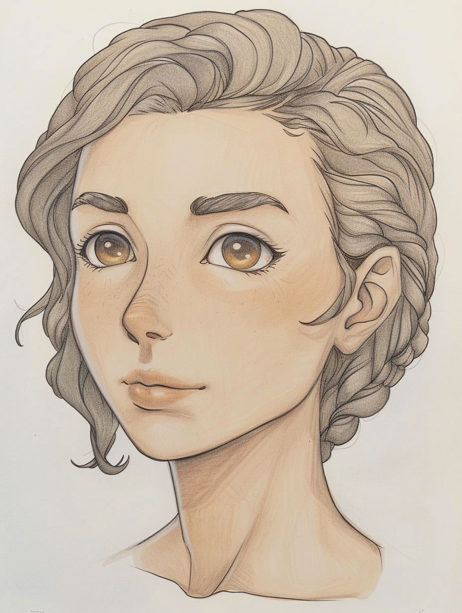 Soft Pencil Portrait - Image 1
