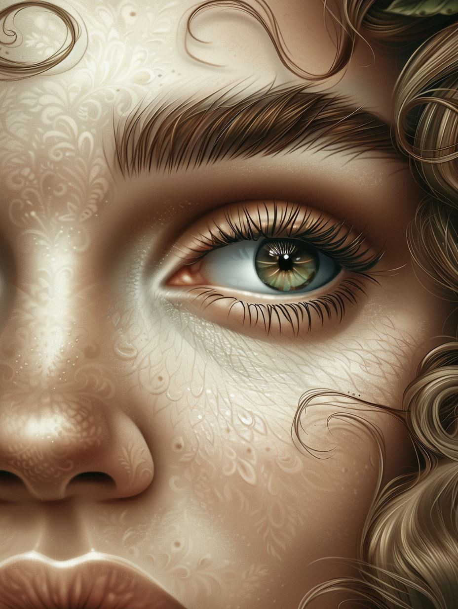 Ethereal Gilded Visage - Image 1