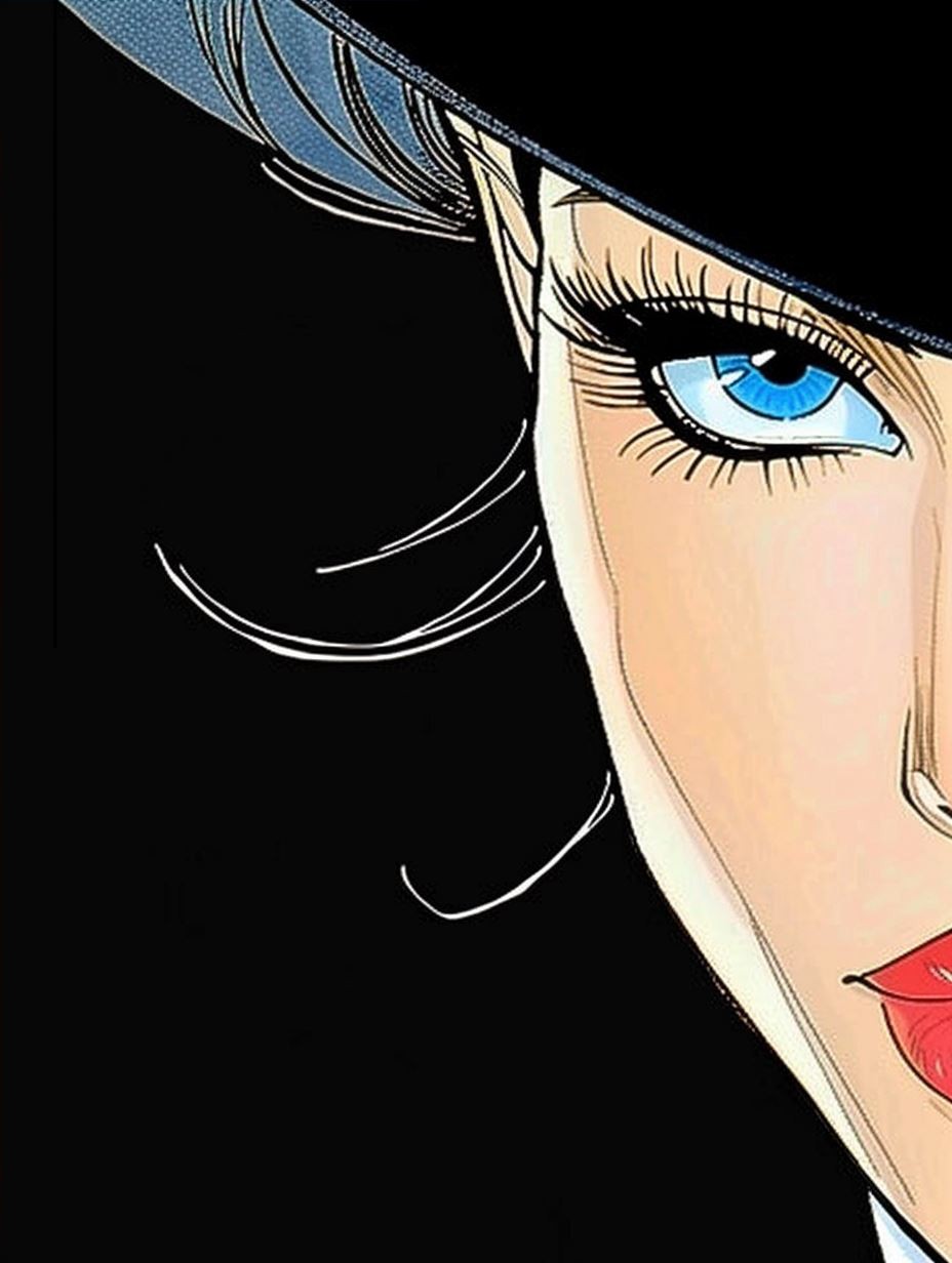 Vibrant Comic Muse - Image 4