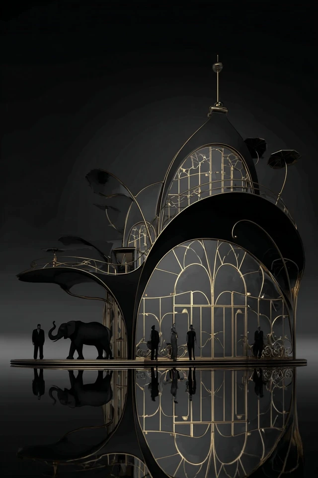 Golden Gilded Elegance - Image 6
