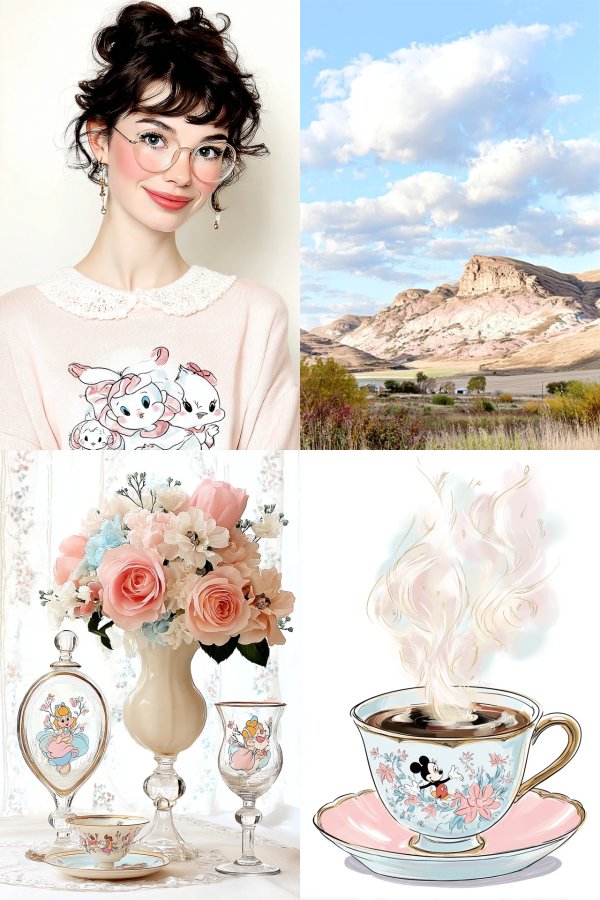 Soft Pastel Aesthetic Mood Board