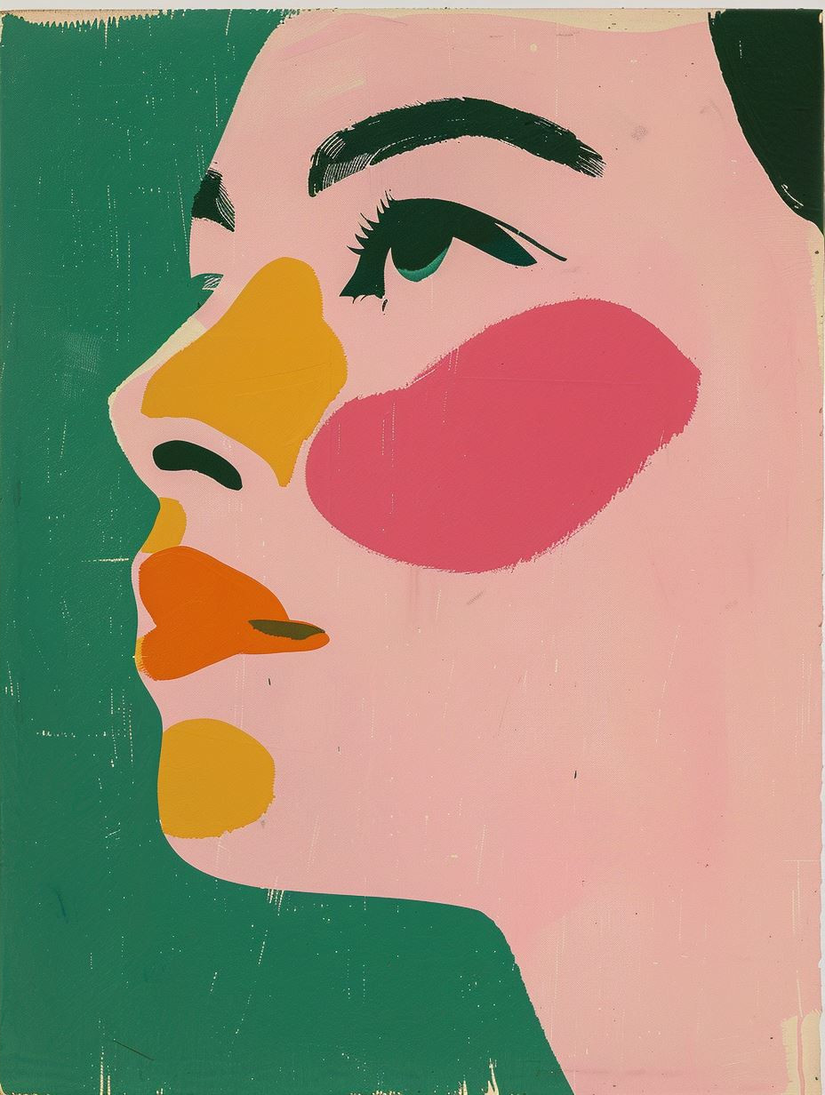 Modern Pop Art Portrait Grid - Image 4