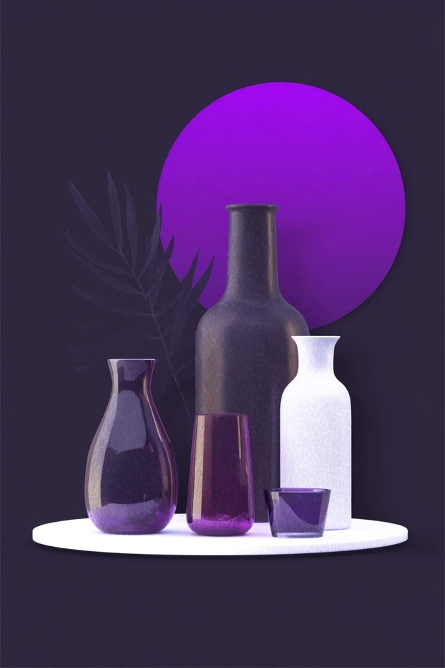 Neon Violet Shadows - Image 3