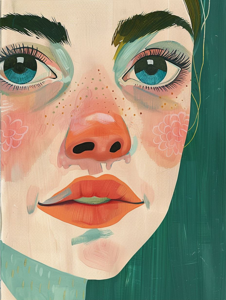 Modern Surrealist Female Portraits - Image 2