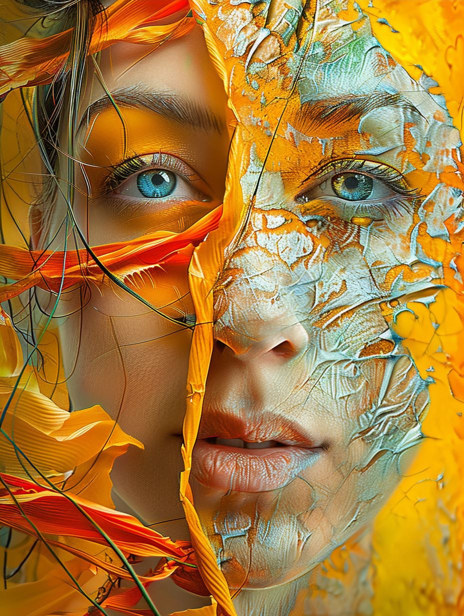 Golden Fragments of Ethereal Beauty - Image 4
