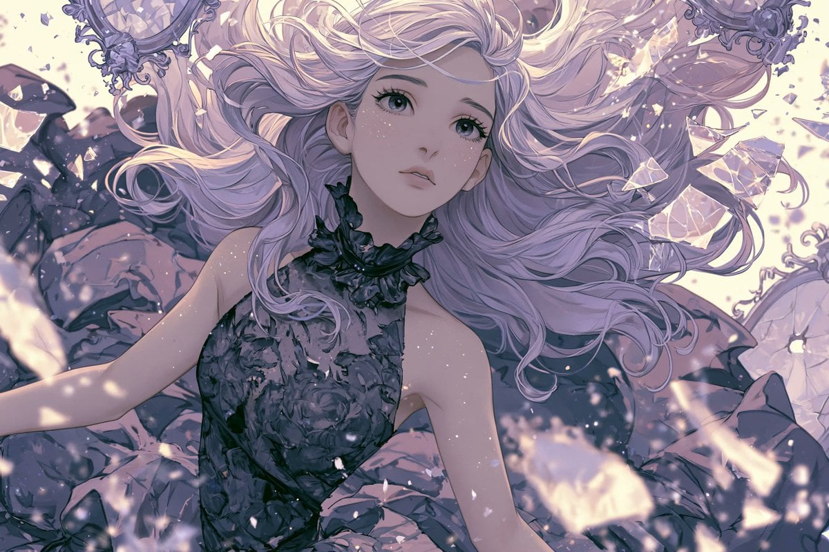 Gothic Melancholy Shoujo Portrait - alternate