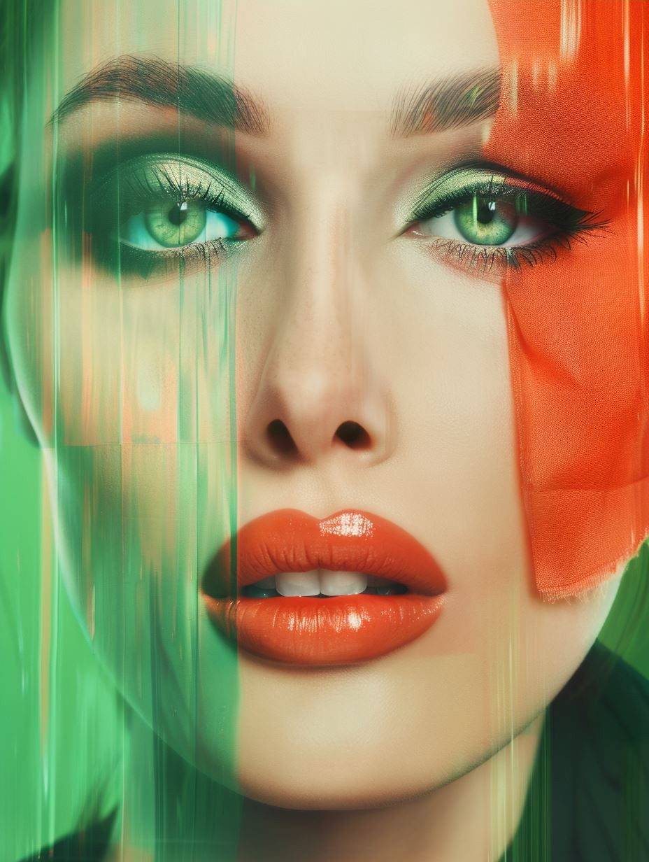 Dewy Neon Gloss Portrait - Image 4