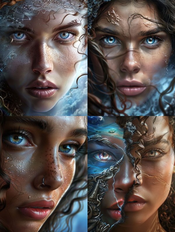Ethereal Visions of Water Spirits