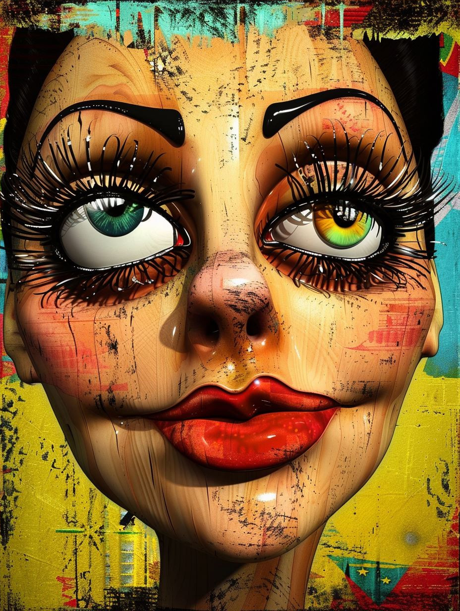 Grunge Portrait of Urban Decay - Image 4