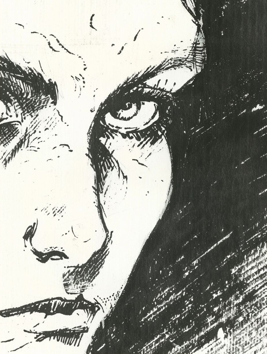Moody Ink Portrait Studies - Image 2