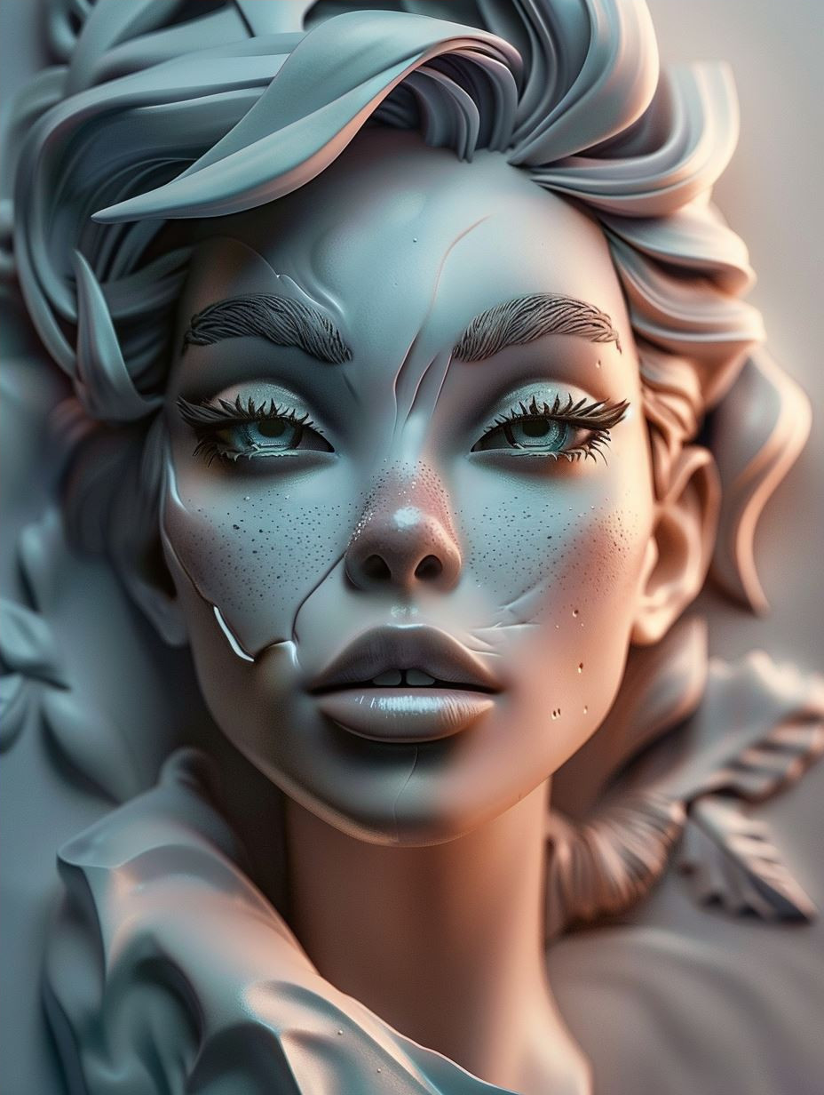 Ethereal Digital Portraits of Mystical Women 1 - Image 4