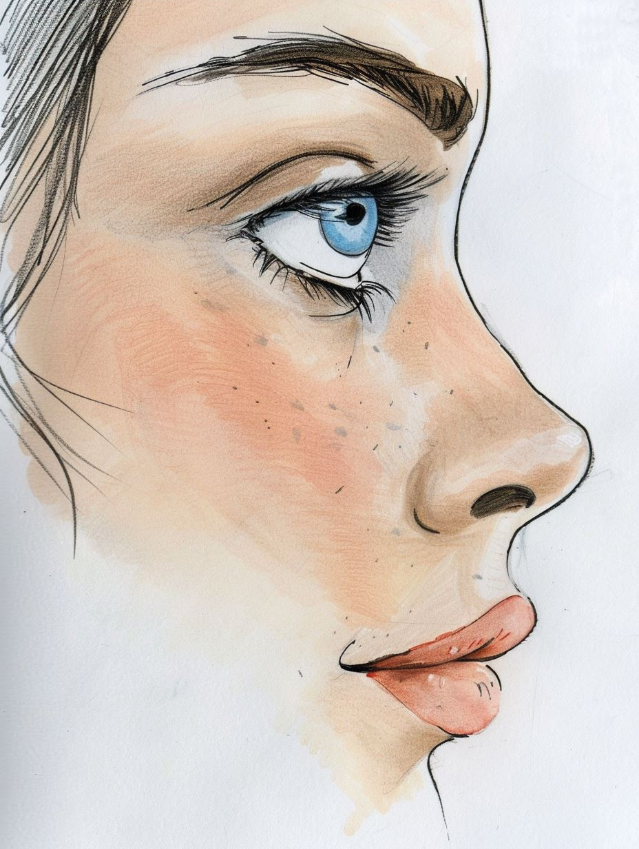 Azure Gaze: A Study of Blue Eyes - Image 3