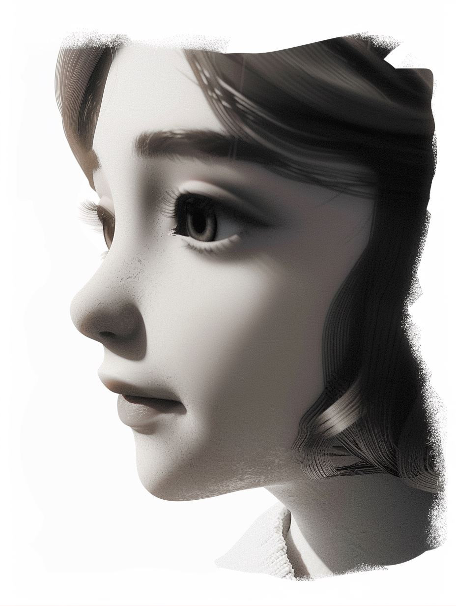 Digital Portraiture Study in Diverse Styles - Image 1