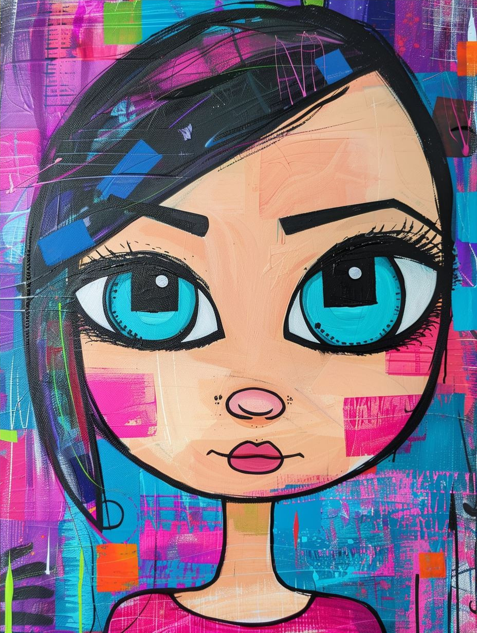 Stylized Modern Digital Portraits - Image 4