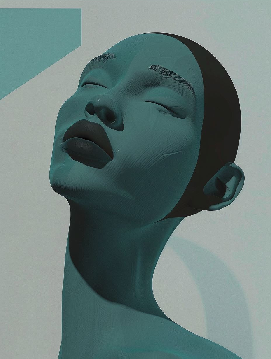Futuristic Ethereal Digital Sculpture - Image 3