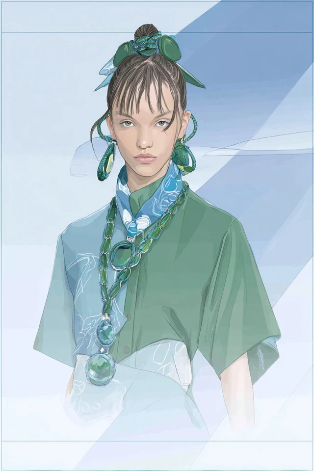 Jade Ethereal Elegance - Image 1