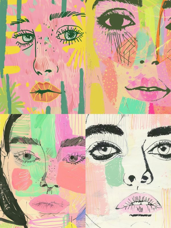 Vibrant Visions of the Modern Muse