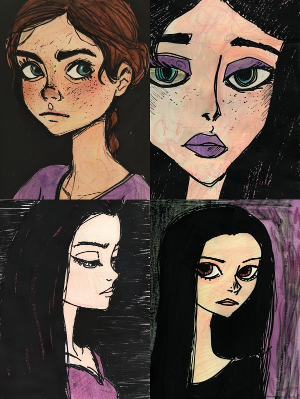 Four Faces of Melancholy