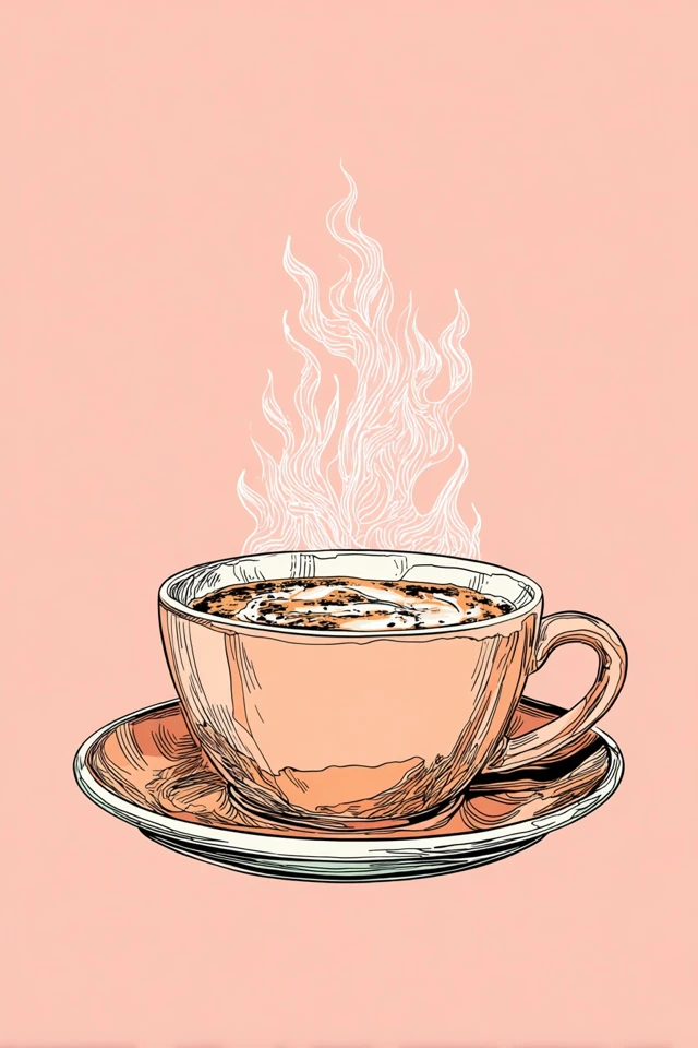 Peach Pastel Aesthetic Art Collection - Image 4
