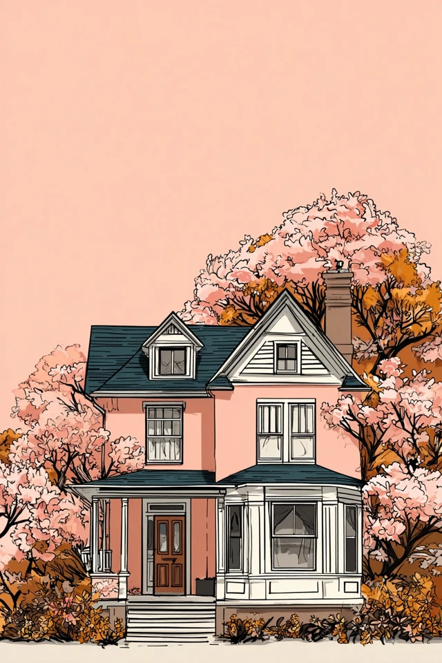 Peach Pastel Aesthetic Art Collection - Image 6