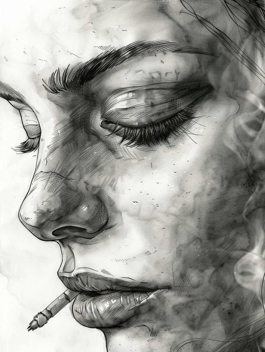 Whispers of Graphite: Four Feminine Gazes - Image 1