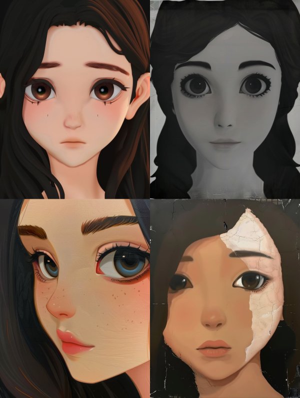 Four Faces of Digital Artistry