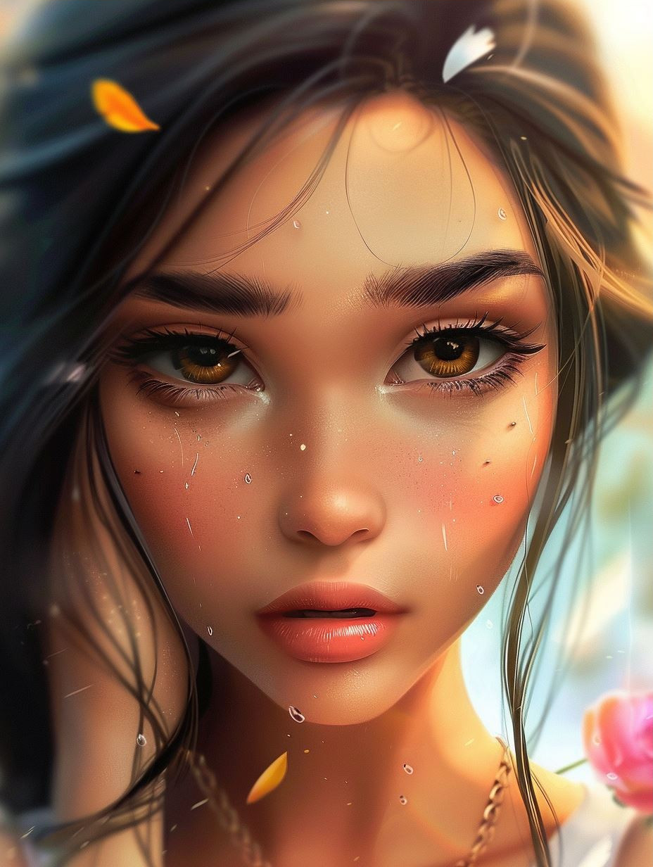 Melancholy Glow of Golden Tears - Image 3