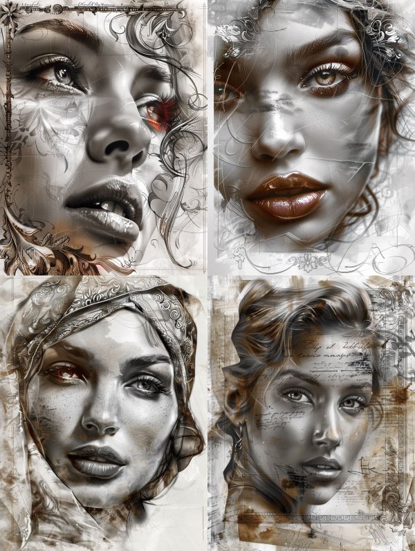 Ethereal Visions of Feminine Grace