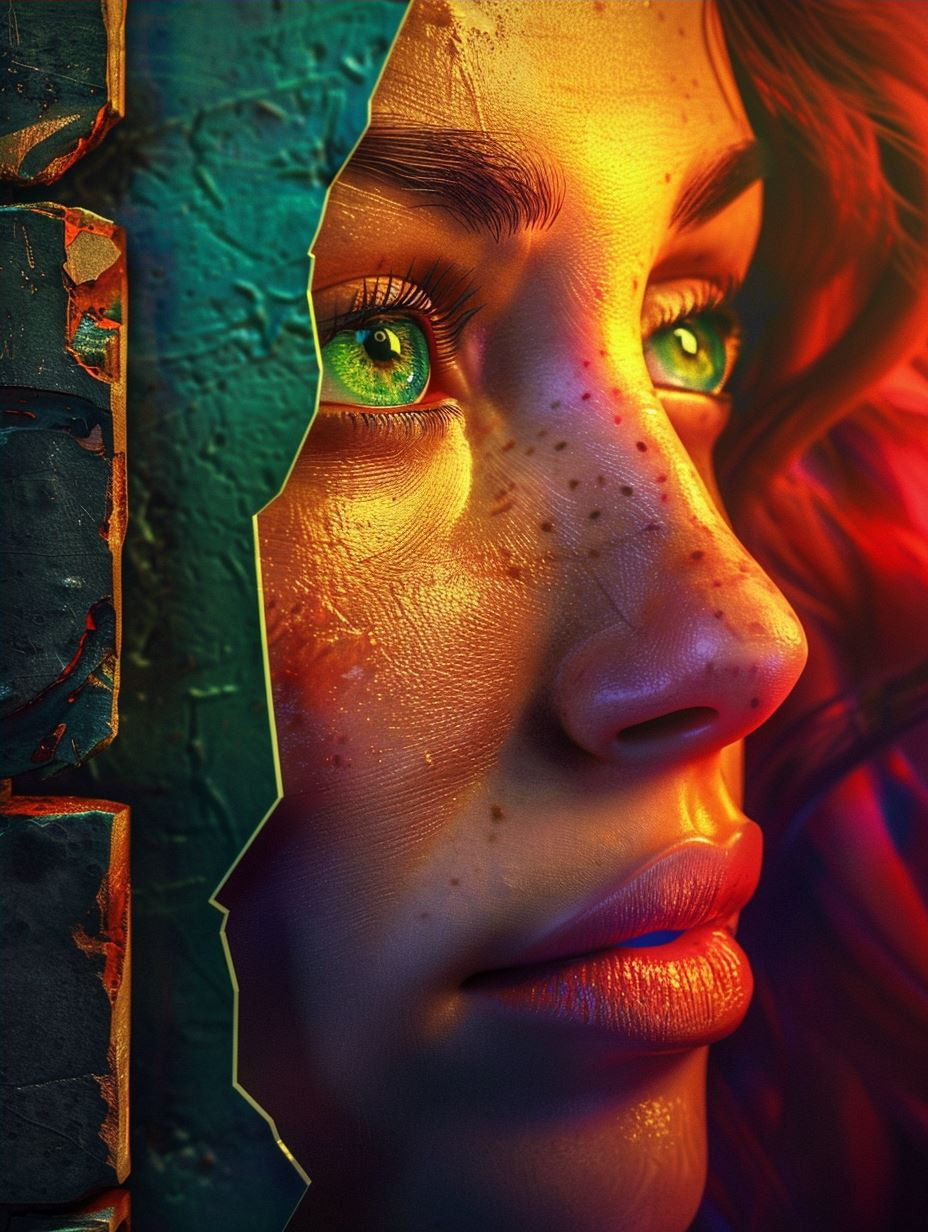 Neon Glow Cinematic Portraits - Image 4