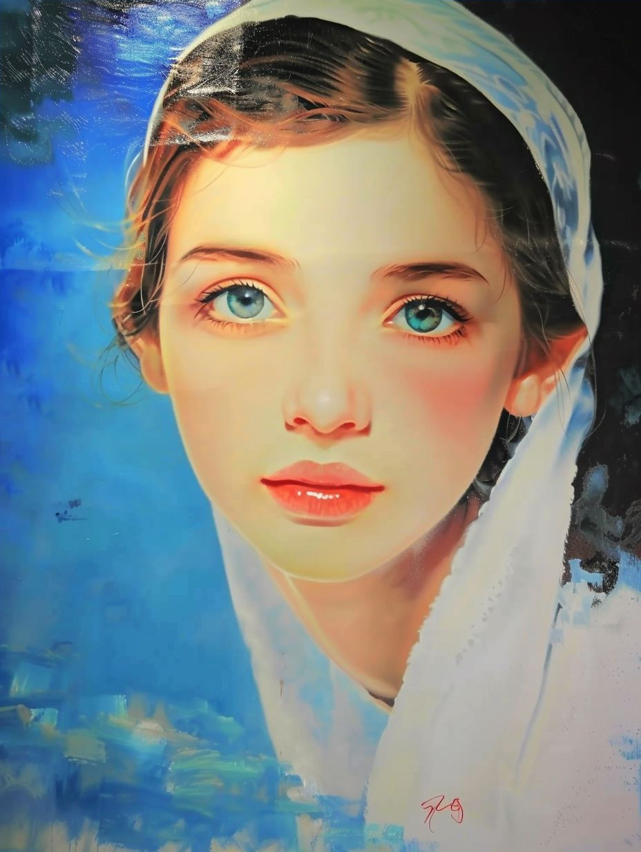 Ethereal Gazes: A Study of Digital Beauty - Image 4