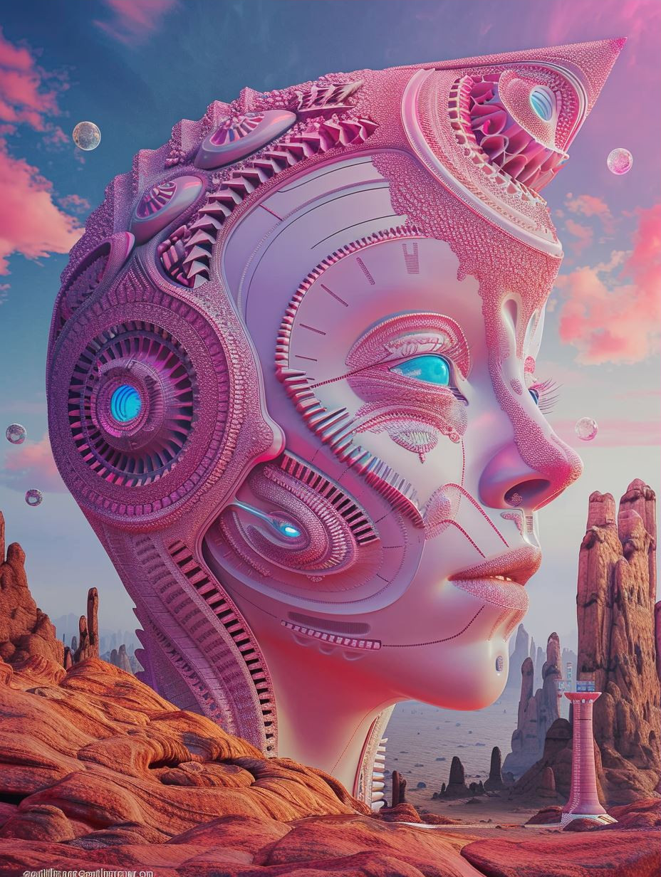 Neon Dreams of Synthetic Souls - Image 3