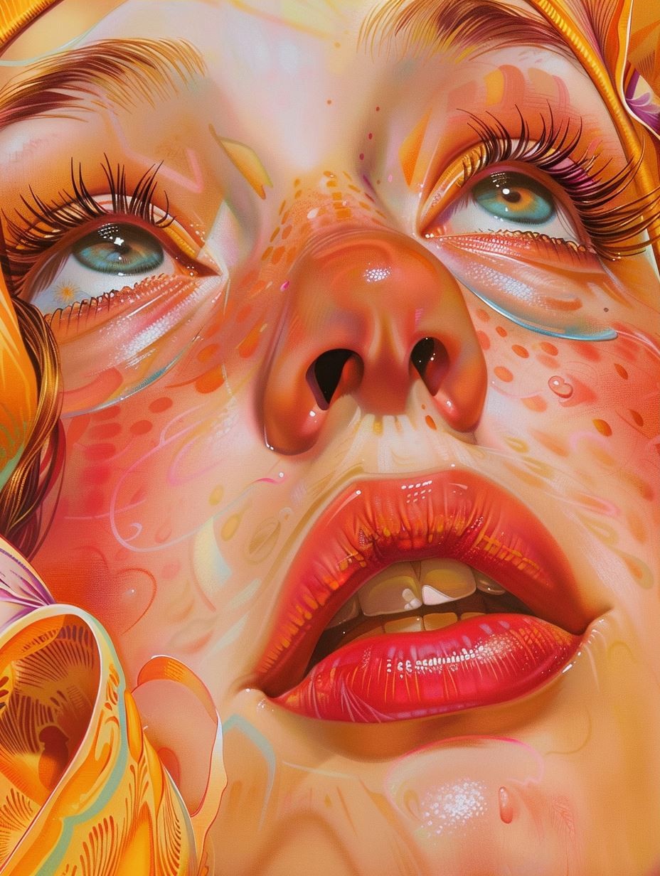 Golden Hour Surrealist Portrait - Image 3