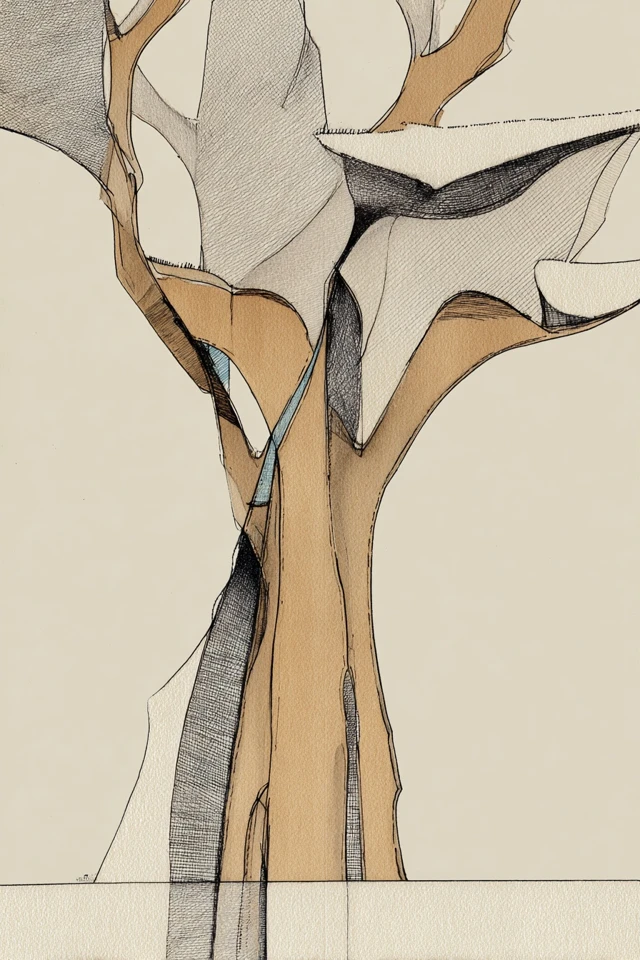 Elegant Fashion Sketch - Image 5