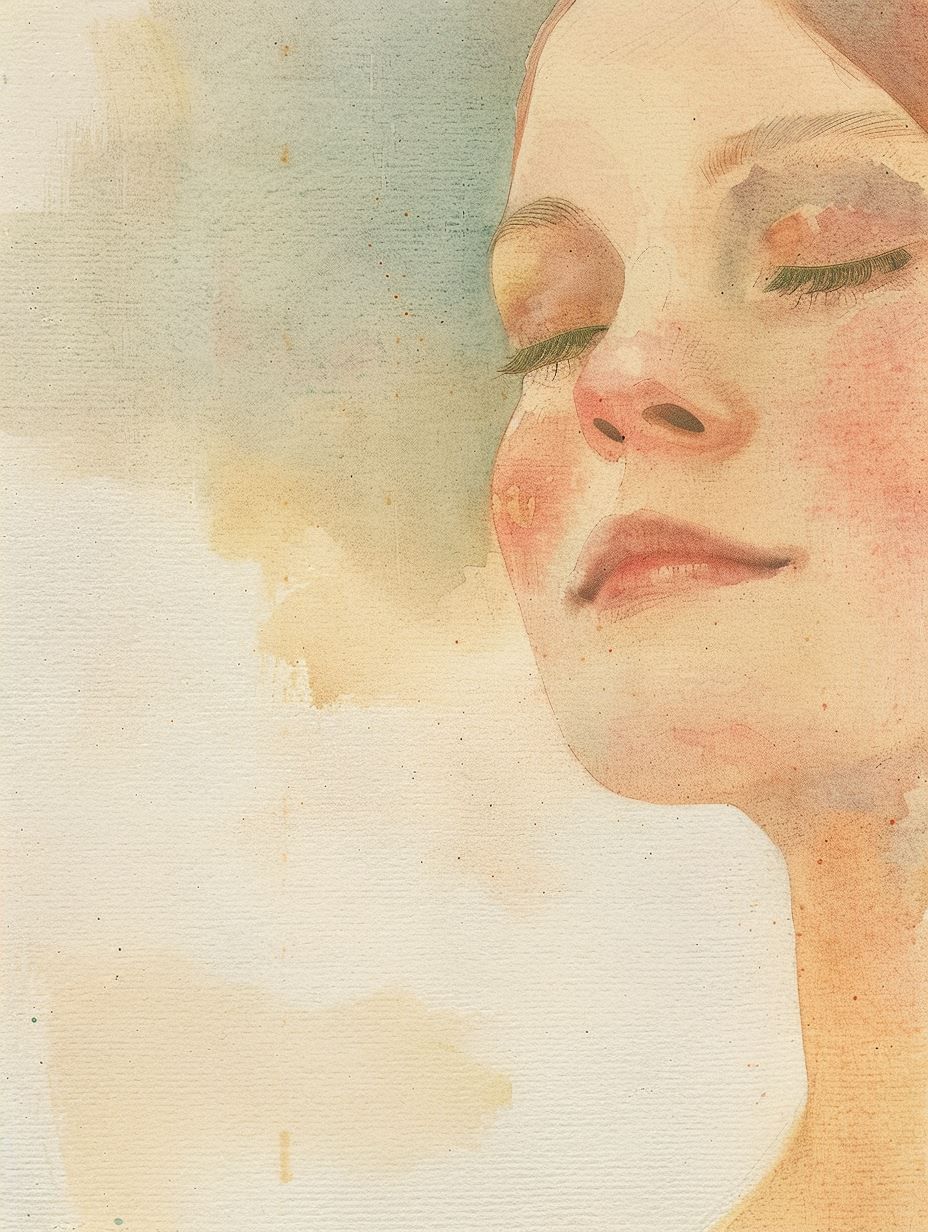 Whispers of Watercolor Portraits - Image 2