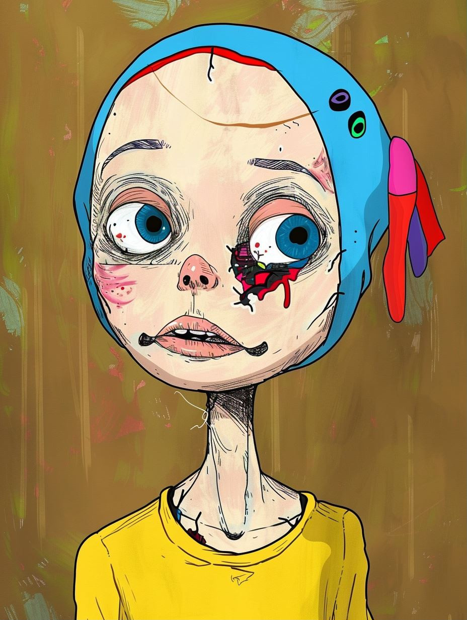 Surrealist Portraits of Emotional Distress - Image 1