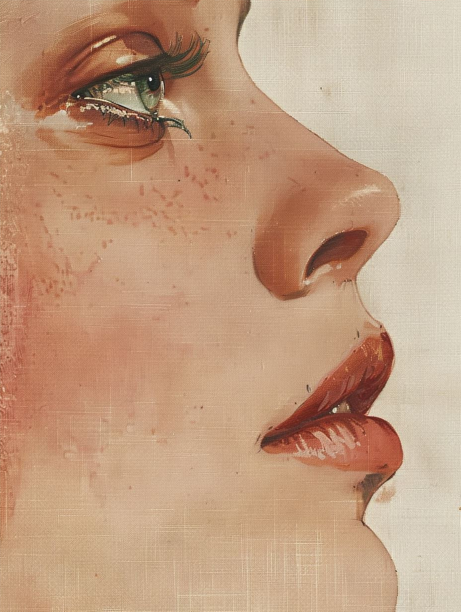 Ethereal Floral Portrait Study - Image 4