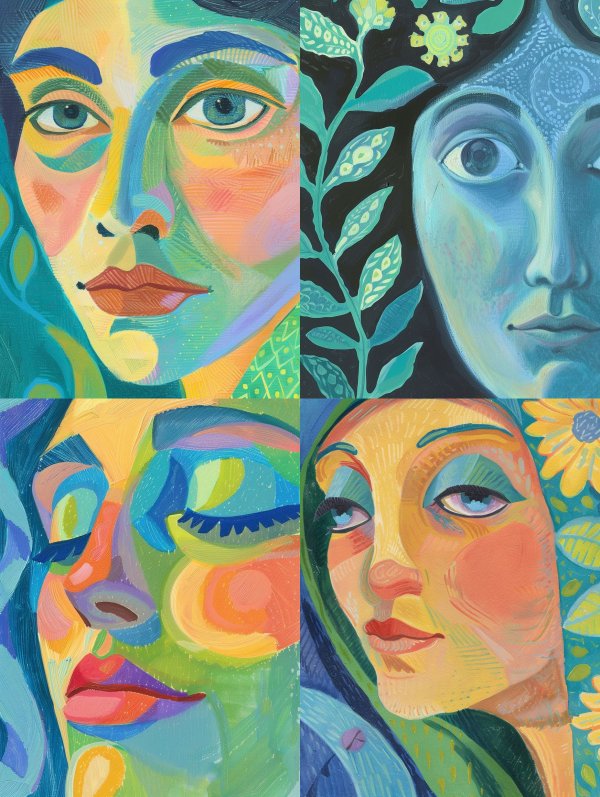 Prismatic Visions of the Feminine
