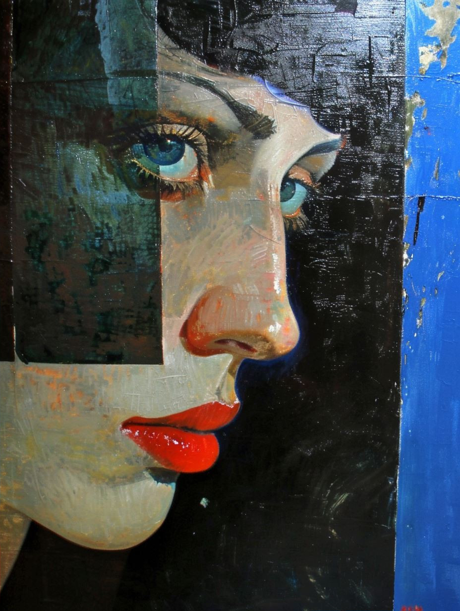 Fragmented Soul in Oil Paint - Image 2