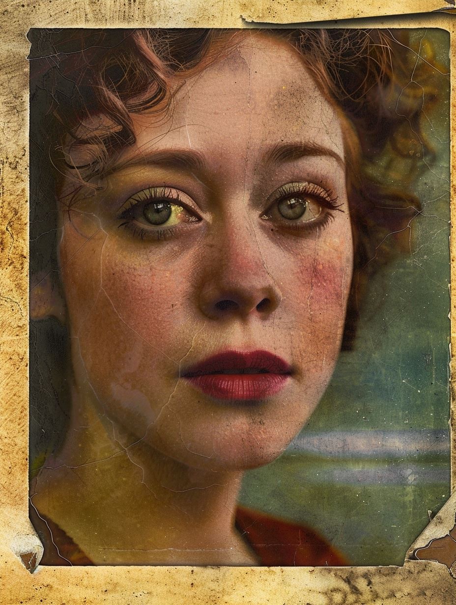Weathered Portrait of Raw Emotion - Image 4