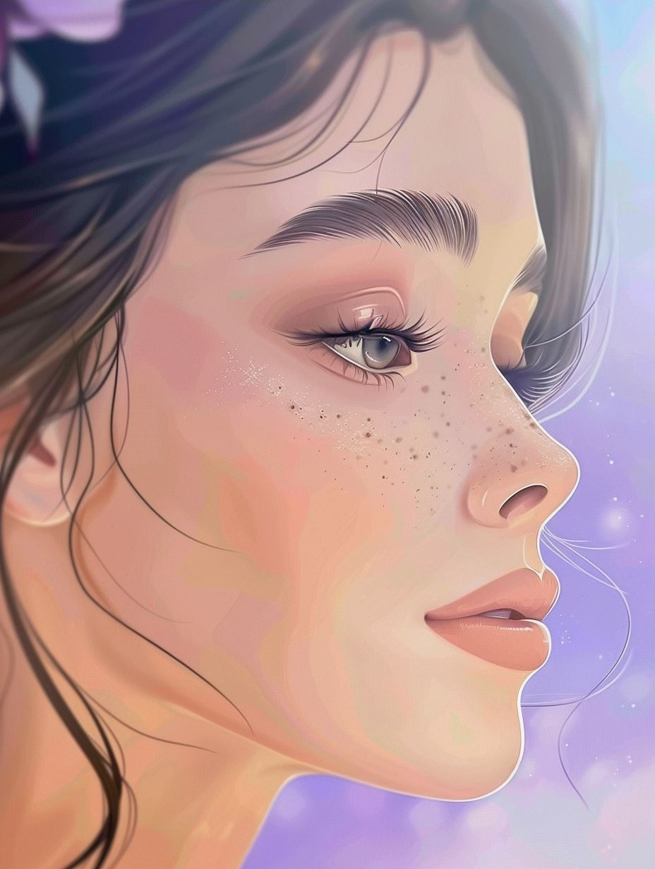 Ethereal Dreamy Pastel Portraits - Image 3