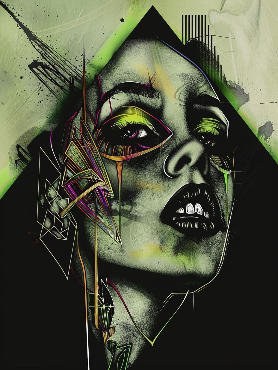 Fragmented Souls Surrealist Portraiture - Image 4