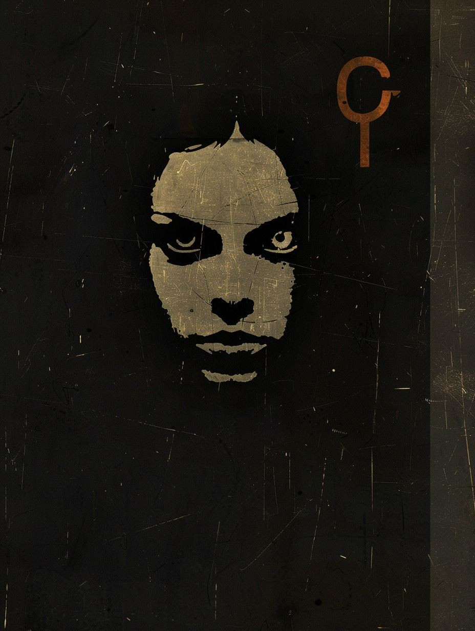 Dark Noir Portrait Fragments - Image 2