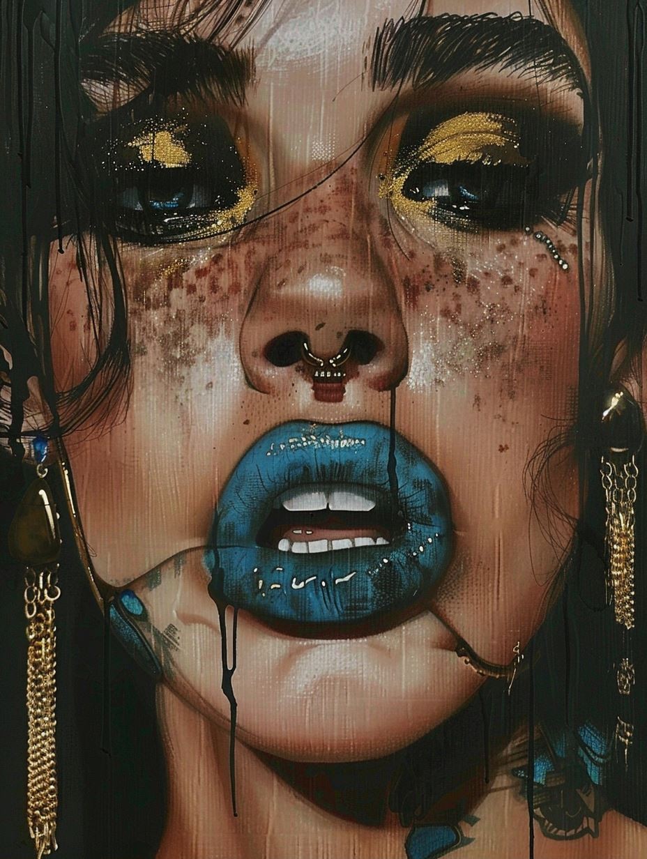 Gilded Tears of Elegance - Image 2