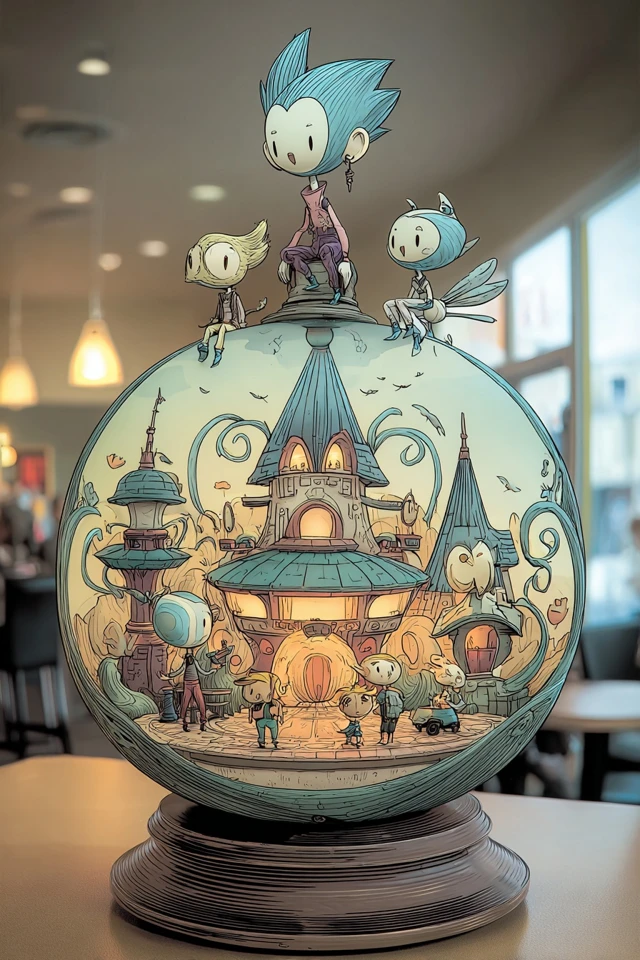 Whimsical Worlds of Digital Imagination - Image 3